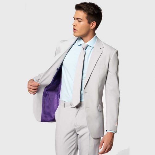 costume homme gris 5