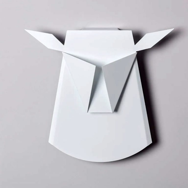 applique murale cerf