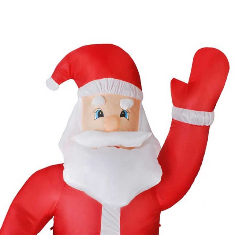 père noël gonflable