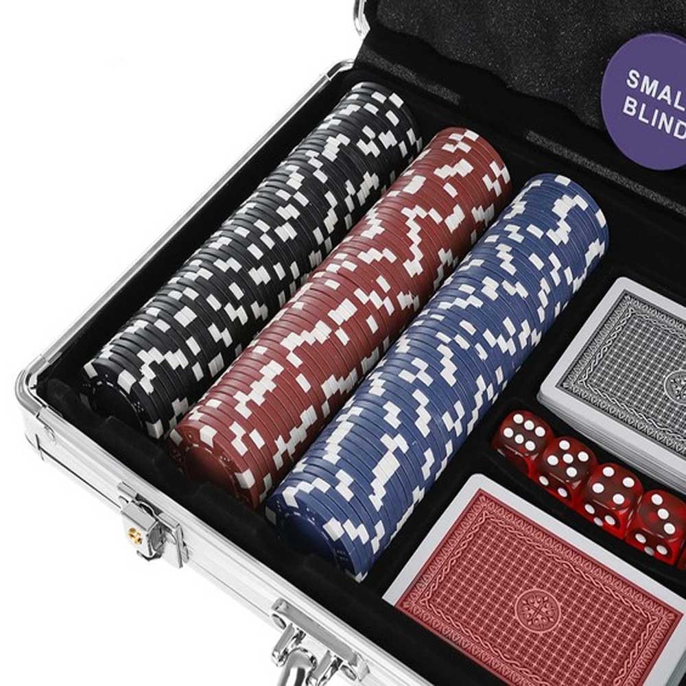 Lot De 300 Jetons De Casino – Idéal Pour Les Soirées Poker Entre Amis Ou Les Jeux En Famille !