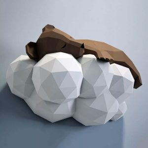 Ourson Origami 3D