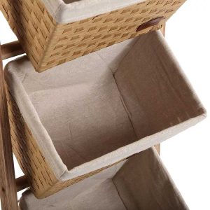 meuble de salle de bain 3 paniers