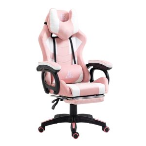 chaise gaming rose